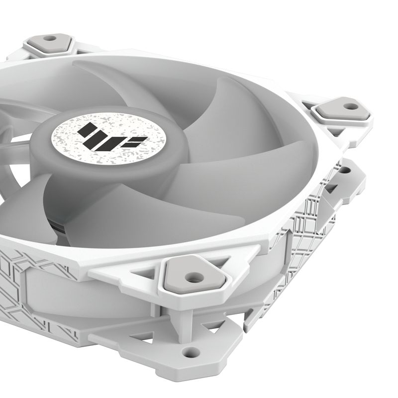 ASUS-TUF-GAMING-TF120-ARGB-WHITE-EDITION-Case-per-computer-Raffreddatore-d-aria-12-cm-Bianco-1-pz