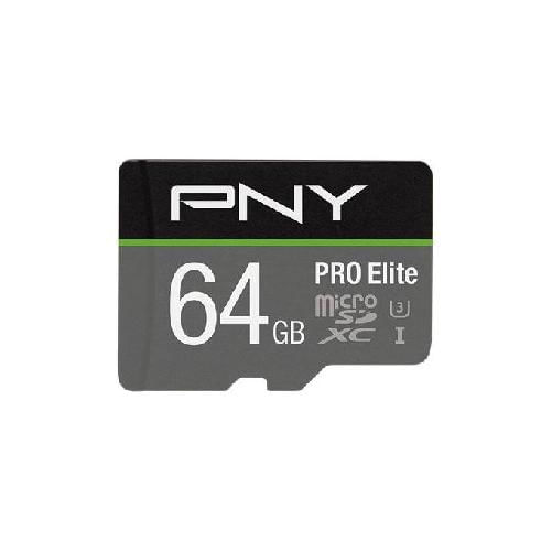 PNY PRO Elite 64 GB MicroSDXC UHS-I Classe 10