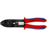 Knipex 97 21 215 B Crimpatrice Nero, Blu, Rosso