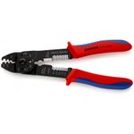 Knipex-97-21-215-B-Crimpatrice-Nero-Blu-Rosso