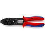 Knipex-97-21-215-B-Crimpatrice-Nero-Blu-Rosso