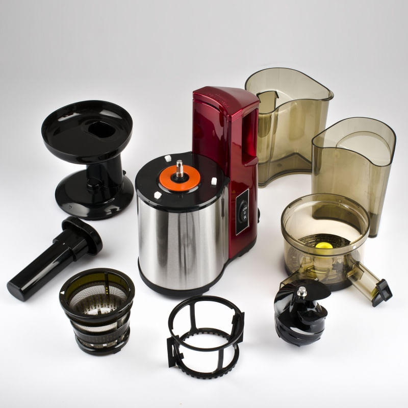 G3-Ferrari-Purosucco-Estrattore-di-succo-120-W-Nero-Bordeaux-Argento