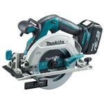 Makita Produkttyp Kreissge - schnurlos - 165 mm  Geschwindigkeit 5000 1/min  Dorngre 15.88 mm  Kapazitt Schnitttiefe