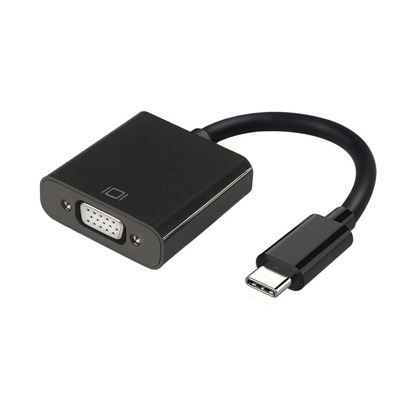 AISENS-A109-0347-cavo-e-adattatore-video-015-m-VGA--D-Sub--USB-tipo-C-Nero