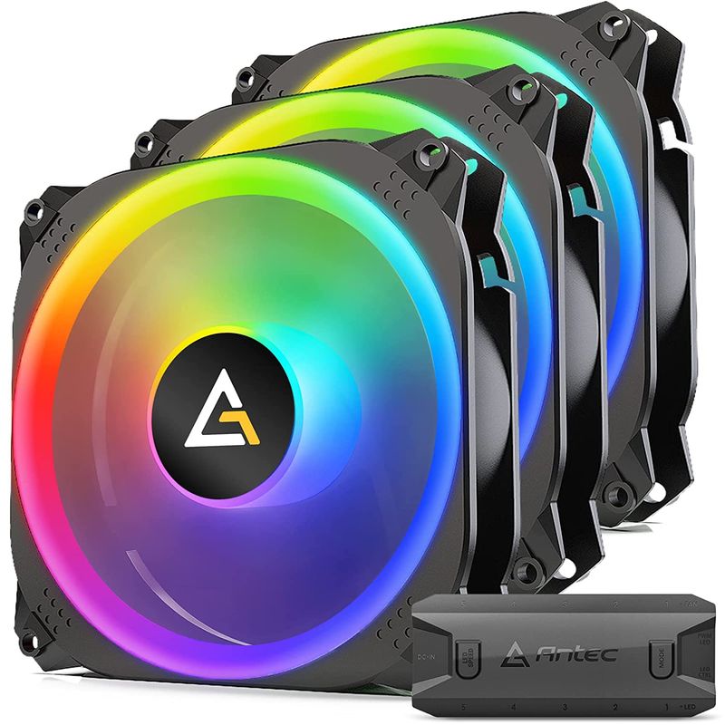 Antec-Prizm-X-120-ARGB-3-C-Case-per-computer-Ventilatore-12-cm-Nero-3-pz