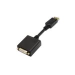 AISENS A125-0133 cavo e adattatore video 0,15 m DisplayPort DVI Nero