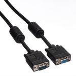 ROLINE-HQ-VGA-Cable---Ferrite-HD15-M-F-30-m-cavo-VGA