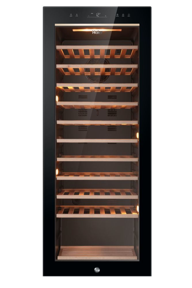 Haier-Wine-Bank-50-Serie-5-HWS84GA-Cantinetta-vino-con-compressore-Libera-installazione-Nero-84-bottiglia-bottiglie