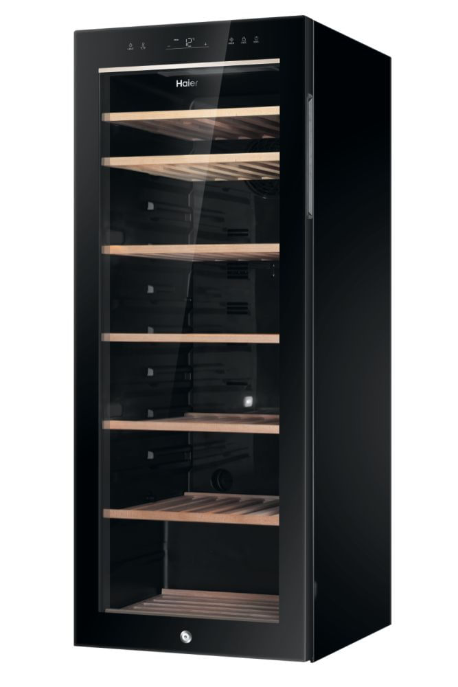 Haier-Wine-Bank-50-Serie-5-HWS84GA-Cantinetta-vino-con-compressore-Libera-installazione-Nero-84-bottiglia-bottiglie