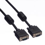 ROLINE-HQ-VGA-Cable---Ferrite-HD15-M-M-20-m-cavo-VGA