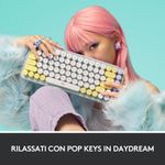 Logitech-POP-Keys-Tastiera-Meccanica-Wireless-con-Tasti-Emoji-Personalizzabili-Design-Compatto-Durevole