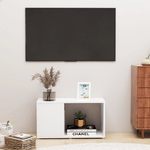 vidaXL Mobile Porta TV Bianco 60x24x32 cm in Legno ingegnerizzato