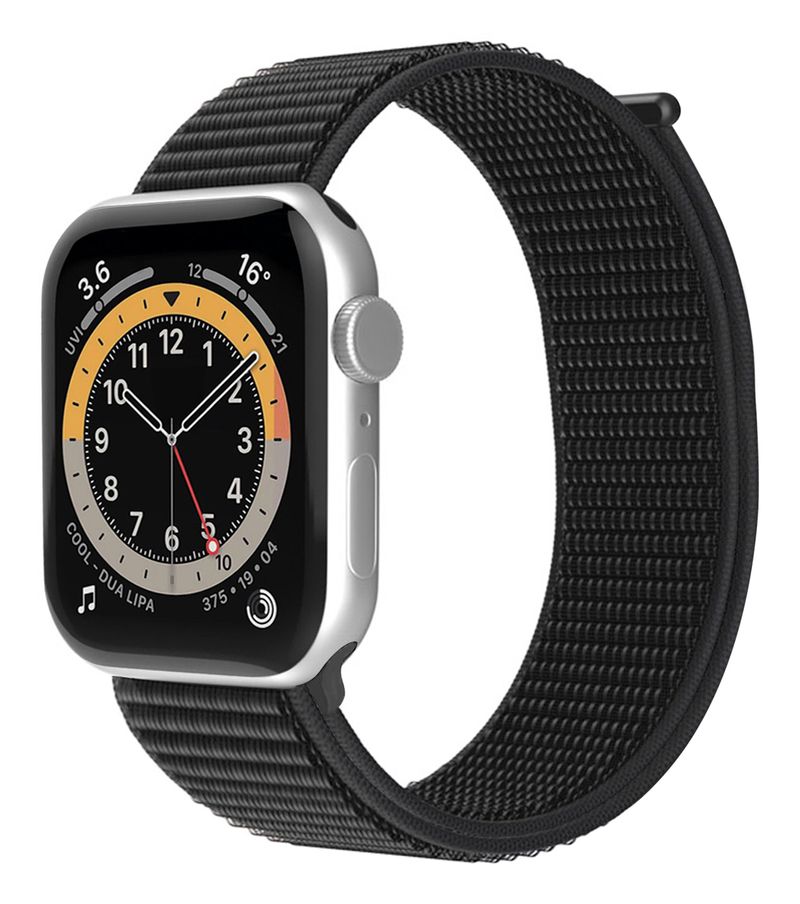 Celly-WBand-Cinturino-per-Apple-Watch-42-44-45mm-Strap-Nero