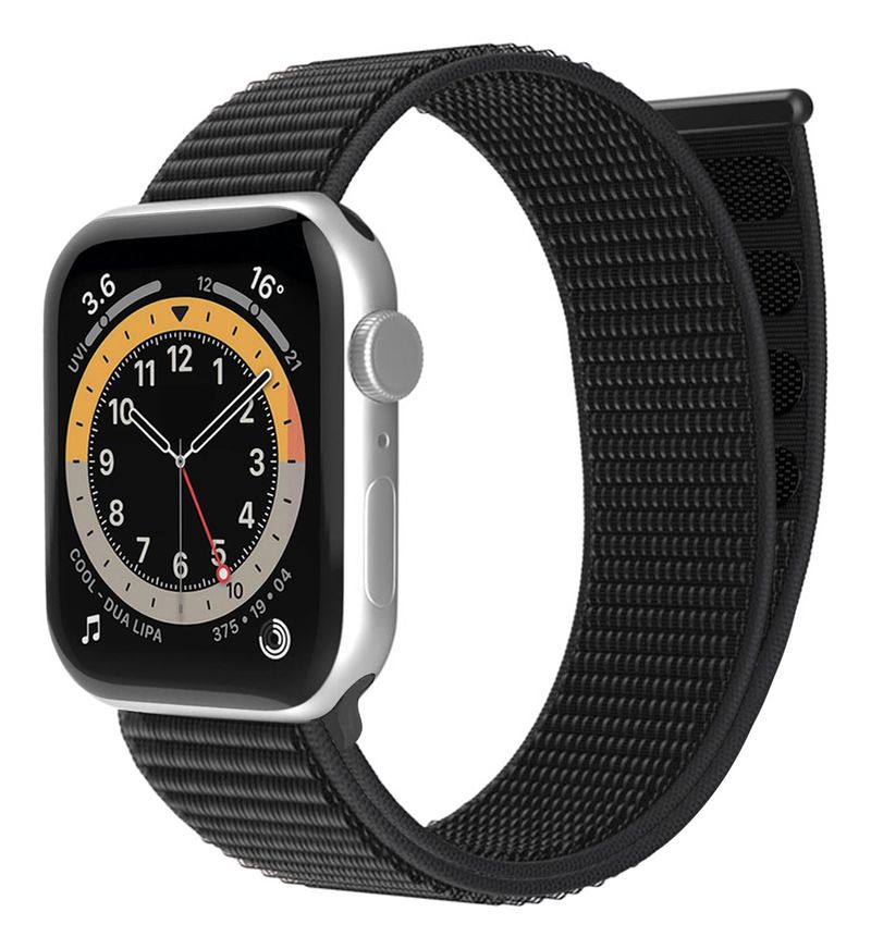 Celly-WBand-Cinturino-per-Apple-Watch-42-44-45mm-Strap-Nero