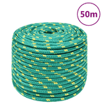 Corda Nautica Verde 12 mm 50 m in Polipropilene