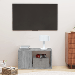 Mobile Porta TV Grigio Sonoma 60x24x32 cm in Legno ingegnerizzato