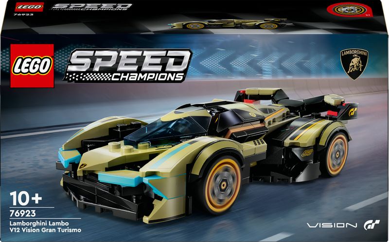 LEGO-Speed-Champions-Super-Car-Lamborghini-Lambo-V12-Vision-GT-Macchina-Giocattolo-per-Bambini-da-10-Anni-Modellino-di-Auto-da-Costruire-con-Minifigure-del-Pilota-Idea-Regalo-da-Collezione-76923