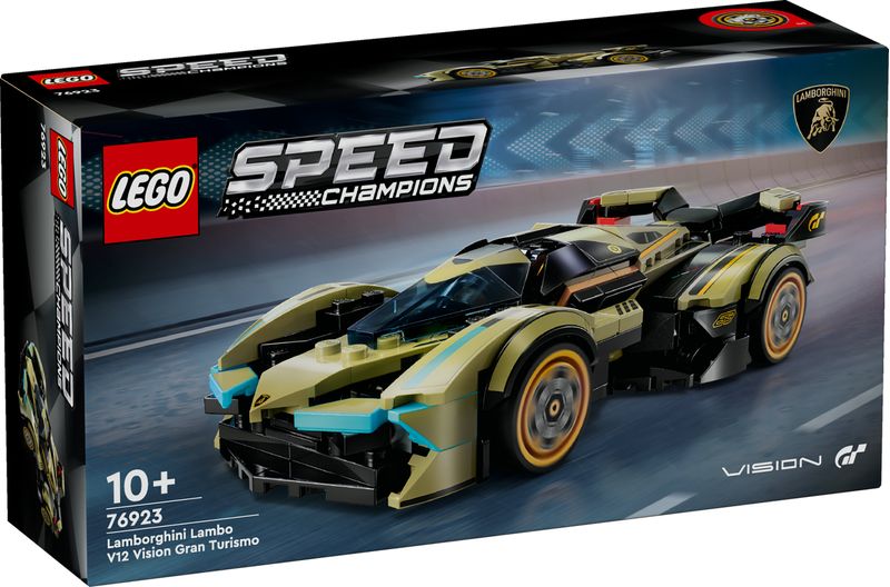 LEGO-Speed-Champions-Super-Car-Lamborghini-Lambo-V12-Vision-GT-Macchina-Giocattolo-per-Bambini-da-10-Anni-Modellino-di-Auto-da-Costruire-con-Minifigure-del-Pilota-Idea-Regalo-da-Collezione-76923