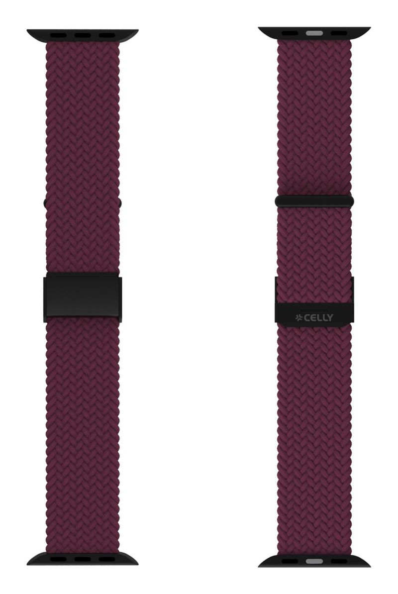 Celly-WBand-Cinturino-per-Apple-Watch-42-44-45mm-Braided-Viola