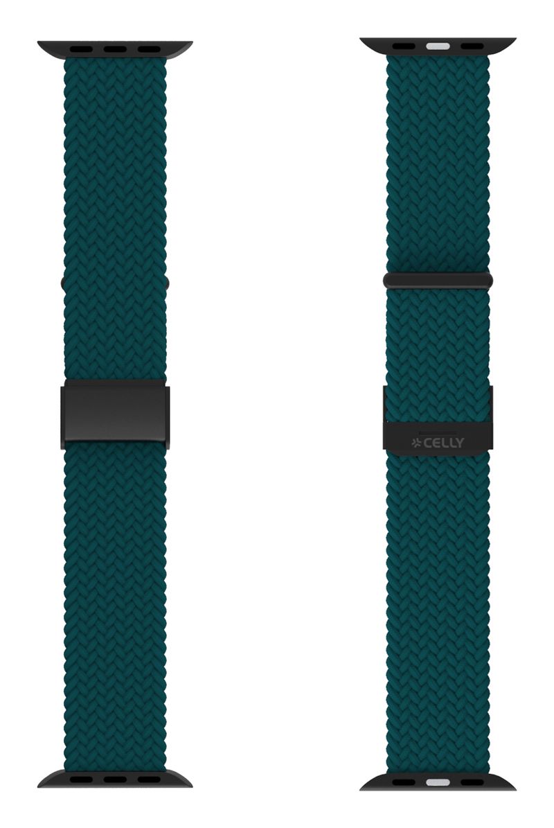 Celly-WBand-Cinturino-per-Apple-Watch-42-44-45MM-Braided-Verde