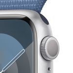 Apple-Watch-Series-9-GPS-41mm-Silver-Aluminum-Case-Sport-Loop---Winter-Blue-EU