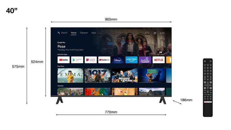 TCL-Serie-S54-Smart-TV-Full-HD-40-40S5400A-HDR-10-Dolby-Audio-Multisound-Android-TV