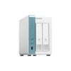 QNAP-TS-233-server-NAS-e-di-archiviazione-Mini-Tower-Collegamento-ethernet-LAN-Bianco-Cortex-A55