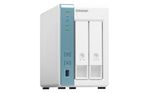 QNAP-TS-233-server-NAS-e-di-archiviazione-Mini-Tower-Collegamento-ethernet-LAN-Bianco-Cortex-A55