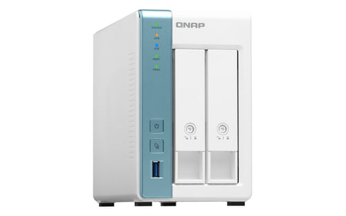 QNAP-TS-233-server-NAS-e-di-archiviazione-Mini-Tower-Collegamento-ethernet-LAN-Bianco-Cortex-A55