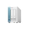 QNAP-TS-233-server-NAS-e-di-archiviazione-Mini-Tower-Collegamento-ethernet-LAN-Bianco-Cortex-A55