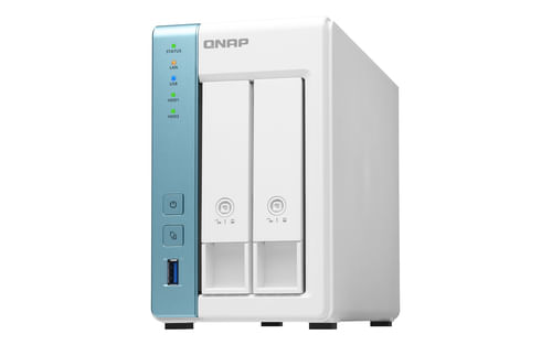 QNAP-TS-233-server-NAS-e-di-archiviazione-Mini-Tower-Collegamento-ethernet-LAN-Bianco-Cortex-A55