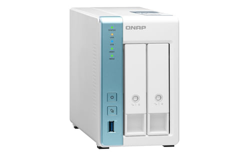 QNAP-TS-233-server-NAS-e-di-archiviazione-Mini-Tower-Collegamento-ethernet-LAN-Bianco-Cortex-A55