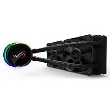ASUS ROG RYUO 240 Sistema di Raffreddamento per CPU All-In-One Liquid, Display OLED, Aura Sync RGB
