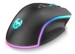 Krom-Keos-Mouse-Gaming-USB-6400DPI---7-Pulsanti-configurabili---Luce-arcobaleno-RGB---Uso-colorato-a-destra---colore-ner