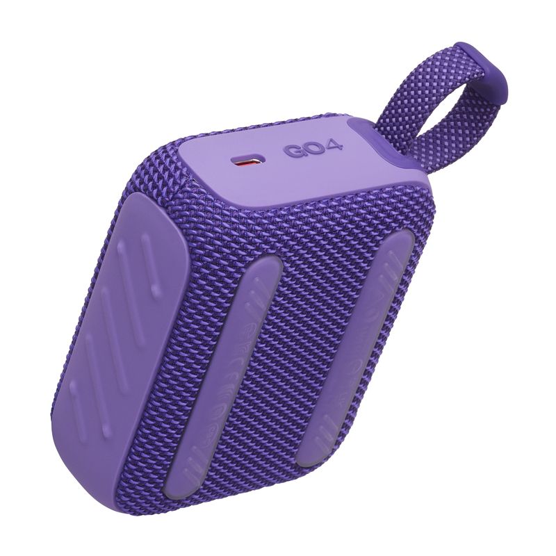 JBL-GO-4-Speaker-Bluetooth-Portatile-Altoparlante-Wireless-con-Design-Compatto-Waterproof-e-Resistenza-alla-Polvere-IP67-fino-a-7-h-di-Autonomia-USB-Compatibile-con-App-Portable-Viola