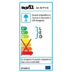 Sovil Applique Linea Focus 20W Led 4000K Struttura Metallo E Termoplastico