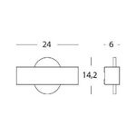 Applique Da Esterno Dexter Alluminio E Termoplastica Bianco Led 5+5W 4000K