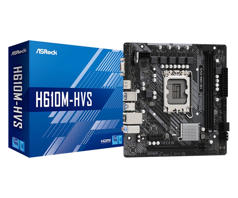 Asrock-H610M-HVS-Intel-H610-LGA-1700-micro-ATX