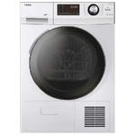 Haier Serie 636 HD90-A636 asciugatrice Libera installazione Caricamento frontale 9 kg A++ Bianco