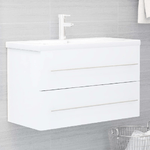 vidaXL Mobile Sottolavabo Bianco 80x38,5x48 cm in Truciolato