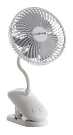 Innoliving-Ventilatore-15cm-con-Supporto-Pieghevole-Ricaricabile-e-Clip-INN-526-Senza-Fili--Bianco-