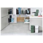 Brabantia Sort & Go Rettangolare Plastica Verde, Grigio