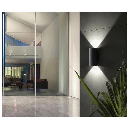 Sovil Applique Linea Sirio 6W+6W Led 4000K Alluminio