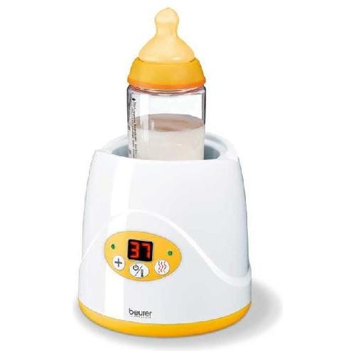 Beurer 954.02 BY 52 Scaldapappe e Scaldabiberon Digitale, Arancione