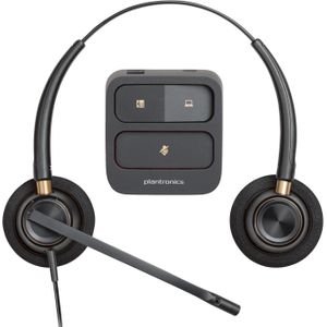 Plantronics POLY Cuffie EncorePro 520 binaurali + Quick Disconnect