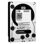 Wd Western Digital Black disco rigido interno 2 TB 7200 Giri/min 64 MB 3.5" Serial ATA III