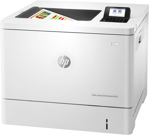 HP-Color-LaserJet-Enterprise-Stampante-Enterprise-Color-LaserJet-M554dn-Color-Stampante-per-Stampa-Porta-USB-frontale-Stampa-fronte-retro