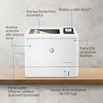 HP-Color-LaserJet-Enterprise-Stampante-Enterprise-Color-LaserJet-M554dn-Color-Stampante-per-Stampa-Porta-USB-frontale-Stampa-fronte-retro