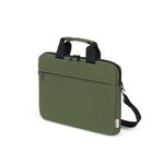 DICOTA D31959 borsa per laptop 35,8 cm [14.1] Valigetta ventiquattrore Verde (BASE XX SLIM CASE 13-14.1IN - OLIVE GREEN)