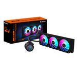 GIGABYTE AORUS WATERFORCE II 360 AIO Liquid CPU Cooler - Ventola ARGB 3x120mm